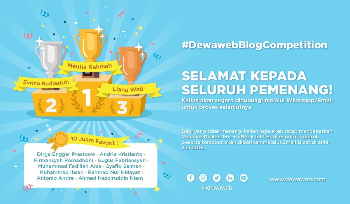 Pemenang Dewaweb Blog Competition